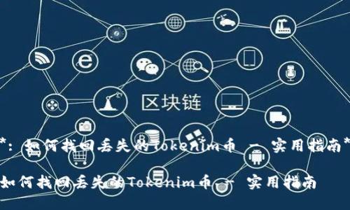 *: 如何找回丢失的Tokenim币 - 实用指南*

如何找回丢失的Tokenim币 - 实用指南